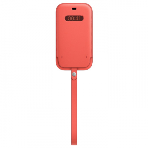 Чехол-конверт Apple MagSafe для iPhone 12 кожаный розовый цитрус (MHYA3ZE/A)