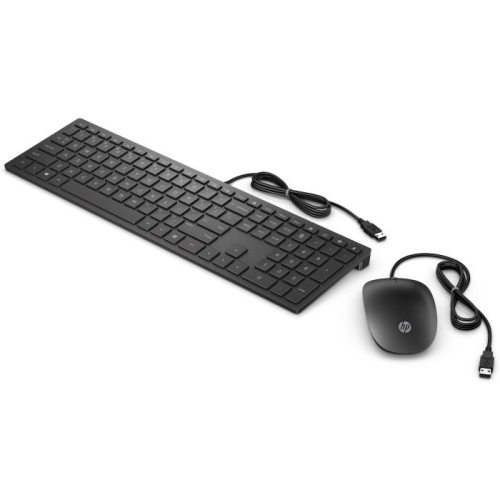 Проводная клавиатура и мышь HP Pavilion 400 (4CE97AA#ACB)