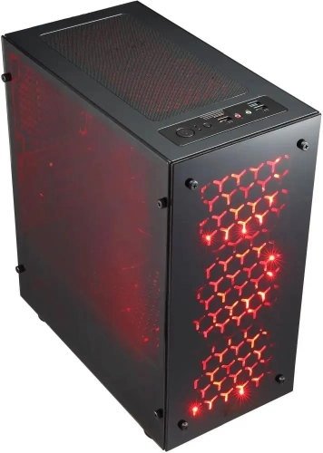 ПК IRU Home 227 MT Ryzen 7 1700 (3) 8Gb 1Tb GTX1050Ti 4Gb Free DOS GbitEth 400W черный (1990068) фото 2