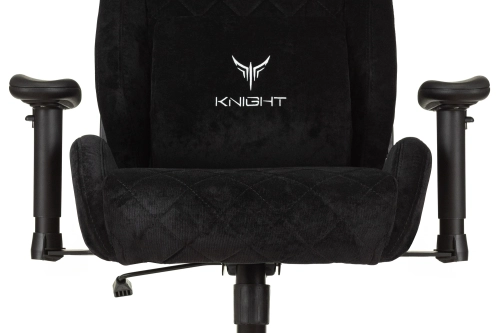 Кресло игровое Knight Outrider черный Light-20 с подголов. крестов. металл (KNIGHT OUTRIDER LTD) фото 12