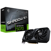 Видеокарта PCIE16 RTX5070 12GB RTX 5070 12G SHADOW 2X MSI