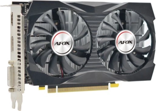 Видеокарта AFOX Geforce GTX1050 4GB GDDR5 128Bit DVI/HDMI/DP LP Dual Fan (AF1050-4096D5H4-V2) фото 4