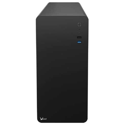 Formula CS-110-S-BK-v1 (mATX, 0.7mm, USB3.0 x1, USB2.0 x2, 1x 8cm Black Fan) (4711401662280) фото 2