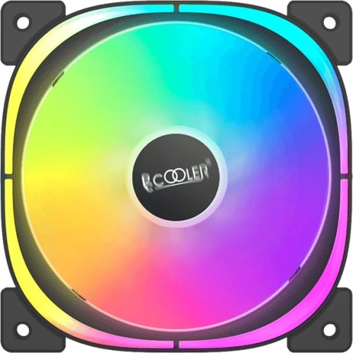 Вентилятор для корпуса PcCooler EF120 ARGB 120х120x25 черный 4-pin 25.7дБ (F3-L120BKAM1-GL) Ret фото 3