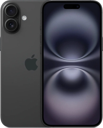 Смартфон Apple A3290 iPhone 16 Plus 128Gb черный моноблок 3G 4G 1Sim 6.7