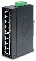 коммутатор/ PLANET IP30 Slim type 8-Port Industrial Gigabit Ethernet Switch (-40 to 75 degree C) (IGS-801T)