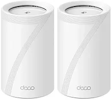 Бесшовный Mesh роутер TP-Link Deco BE65 (DECO BE65(2-PACK)) BE9300 100/1000/2500BASE-T белый (упак.:2шт)