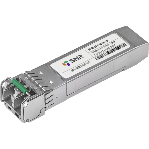 Модуль/ Модуль SFP+ CWDM оптический, дальность до 70км (23dB), 1530нм (SNR-SFP+C53-70)