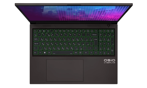 Ноутбук Osio CyberLine C160i-002 (C160I-002) Ноутбук Osio CyberLine C160i-002 Core i5 12600H 16Gb 512Gb SSD RTX4050 6Gb 16 IPS WUXGA NoOS brown WiFi BT 3410mAh фото 23