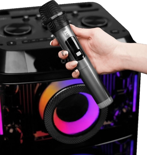Колонка порт. Ural Молот 216 черный/черный 3000W 1.1 BT/3.5Jack/USB-C 15м 9000mAh (УРАЛ МОЛОТ 216) фото 10
