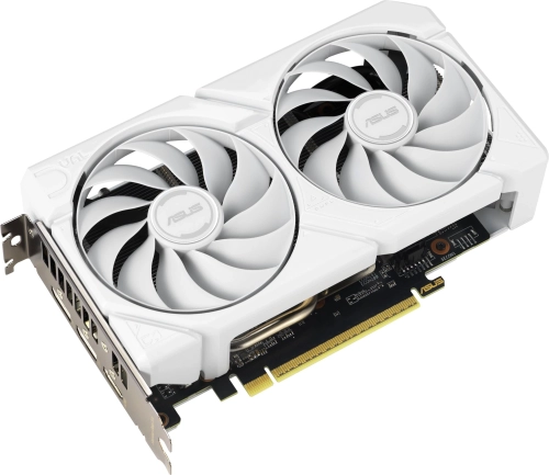 Видеокарта ASUS DUAL-RX9060XT-16G-WHITE//RX9060XT HDMI DP*2 16G D6; 90YV0LG3-M0NA00 фото 3