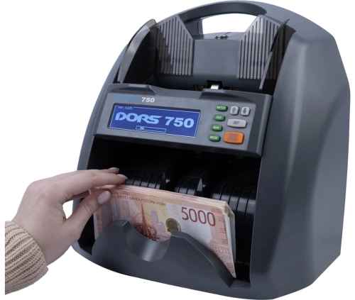 Счетчик банкнот Dors 750 S5/RUS2 мультивалютный SYS-052631 фото 5
