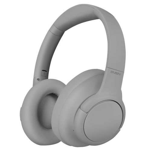 Беспроводные стереонаушники с микрофоном SVEN AP-B800MV, серый (Bluetooth, hybrid ANC, APP, 4 mics 500mAh) (SV-022747)