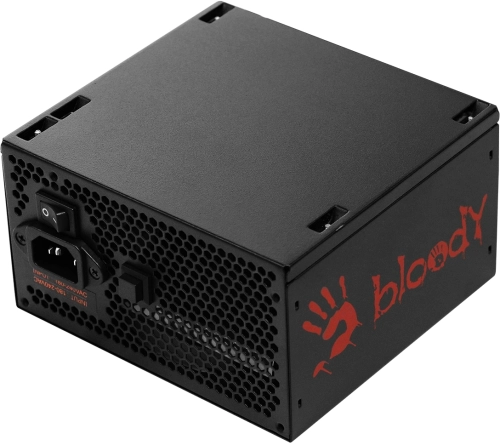 Блок питания Bloody ATX 700W BD-PS700W 80 PLUS WHITE (20+4pin) APFC 120mm fan color LED 6xSATA RTL (BD-PS700W-R) фото 6