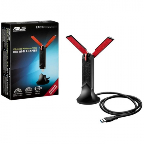 Сетевая карта Asus USB-AC68 (USB-AC68) фото 4