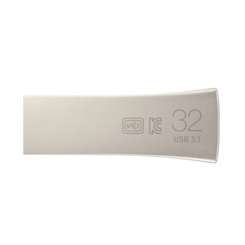 Флеш накопитель 32GB Samsung Bar Plus USB 3.1 Silver (MUF-32BE3/APC) фото 2