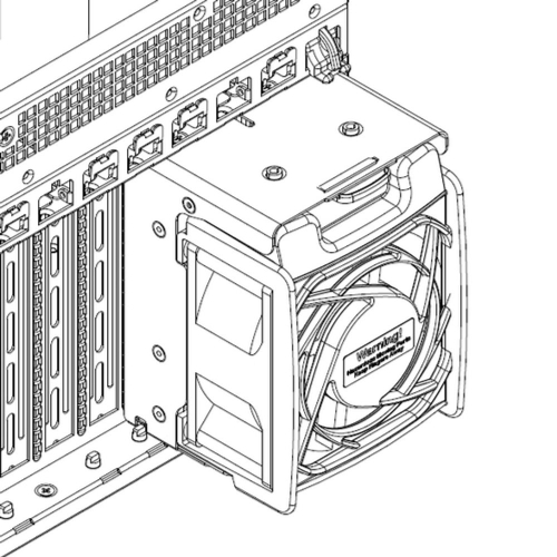Вентилятор SuperMicro MCP-320-74701-0N-KIT GPU Kit for passive GPU/ Xeon Phi support фото 4