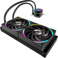 Система водяного охлаждения Formula Oasis L240 ARGB Soc-AM5/AM4/1200/2066/1700/1851 черный 4-pin 1-27.2dB Al+Cu 310W Ret (OASIS L240 ARGB BK)