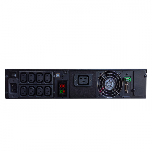 ИБП Powercom SENTINEL, On-Line, 3000VA/ 3000W, Rack/ Tower, 8xIEC320-C13 + C19, Serial+USB, SNMP Slot (1452103) (SNT-3000) фото 4