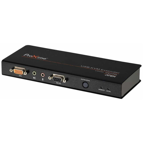 Удлинитель консоли (клав./ мышь USB+мон.+аудио+RS232) на 200м/ USB KVM EXTENDER W/ 1.8M W/ 230V ADP (CE770)