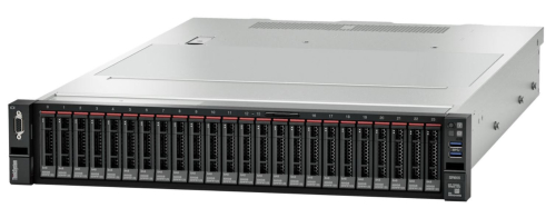 *Сервер Lenovo ThinkSystem SR655 Rack 2U,1xEPYC 7702P 64C 2.0GHz/ 200W, 2x25GbE SFP28,1x1100W,2x2.8m p/ c, XCP PE w/ 3Yr SW (7Z01S60900-PL) фото 2