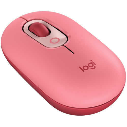 Мышь беспроводная Logitech POP Mouse розовая (910-006548) фото 2