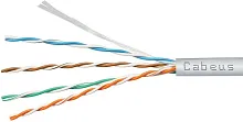 Кабель информационный Cabeus UTP-4P-Cat.5e-SOLID-LSZH-WH-100 кат.5E U/ UTP 4 пары LSZH внутренний 100м белый (2175552) (2175552#MLN)