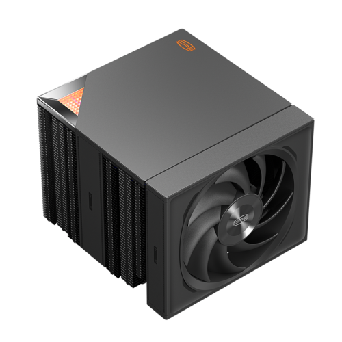 Кулер для процессора/ CPU Cooler PCCooler RZ820 BK (289W, 4-pin PWM, 165mm, Al/Cu, 4x8mm+4x6mm, 1x140mm+1x150mm, 71.9CFM/86.7CFM, 27.1dBA/32dBA, 1500RPM/2200RPM, S: 1851/1700/1200/20XX/115X, AM5/AM4,
