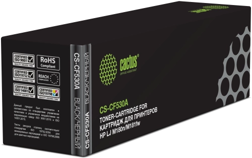 Картридж лазерный Cactus CS-CF530A CF530A черный (1100стр.) для HP LJ M180n/M181fw