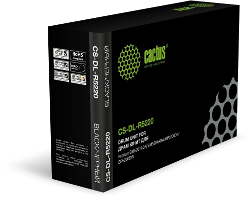 Блок фотобарабана Cactus CS-DL-R5220 DL-R5220 черный ч/б:30000стр. для BM5201ADN/BM5201ADW/BP5200DN/BP5200DW Pantum