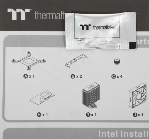 Устройство охлаждения(кулер) Thermaltake Astria 200 ARGB Soc-AM5/ AM4/ 1151/ 1200/ 1700 черный Al+Cu 210W Ret (CL-P119-AL12SW-A) фото 15