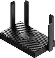 Маршрутизатор/ AX3000 Gigabit Dual Band Wi-Fi 6 Mesh Router, Chipset MT7981BA+MT7976CN+MT7531AE, 802.11ax/ac/a/b/g/n, 2402Mbps at 5GHz + 574Mbps at 2.4GHz, 4 10/100/1000Mbps Ports, 4 x 5dBi fixed antennas, WiFi router/AP/ Repeater (WR3000)