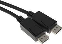 Кабель ver1.2 DisplayPort (m) DisplayPort (m) 5м черный (1992226) (1992226#MLN)