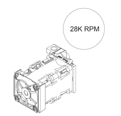 Вентилятор Lenovo ThinkSystem 1U Performance [4F17A14487] фото 3