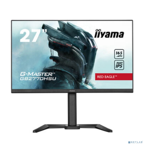 Монитор LCD 27’’ IPS panel, 1920x1080, IPS, 0.8 мс, 1100 : 1, 250 cd/ m, DisplayPort, HDMI, USB х2 шт, AMD FreeSync Premium (GB2770HSU-B5)