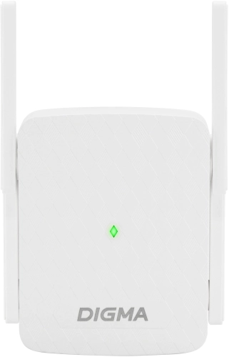 Повторитель беспроводного сигнала Digma D-WR400 AC1200 10/ 100BASE-TX/ Wi-Fi белый фото 3