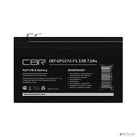 CBR Аккумуляторная VRLA батарея CBT-GP1272-F1 (12В 7.2Ач), клеммы F1