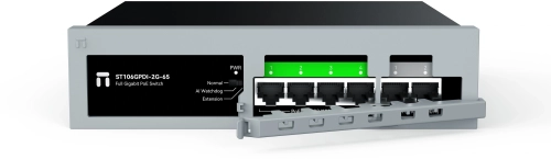 Коммутатор Netis ST106GPDI-2G-65 (L2) 6x1Гбит/с 1xКомбо(1000BASE-T/SFP) 4PoE+ 65W неуправляемый фото 4