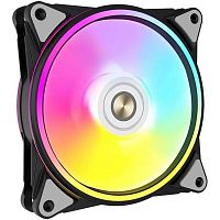 Вентилятор в корпус ALSEYE HALO PRO B-R (rubber screw) FAN 120mm, hydraulic, 800~2100rpm, max 51.87CFM, max 26dBA, ARGB. PWM, Black, RTL (AS.04.02.0080)