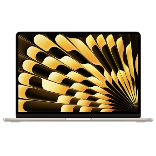 Ноутбук Apple 13-inch MacBook Air: Apple M3 with 8-core CPU, 8-core GPU/ 8GB/ 256GB SSD - Starlight/ EN (MRXT3X/A)