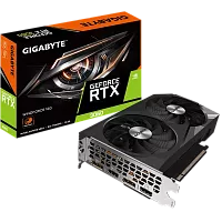 Видеокарта/ VGA GIGABYTE NVIDIA GeForce RTX 3060 WINDFORCE 12G REV1.0 12GB, GDDR6/192-bit, PCIe 4.0, 2xHDMI 2.1, 2xDP, 2-slot (GV-N3060WF2-12GD)