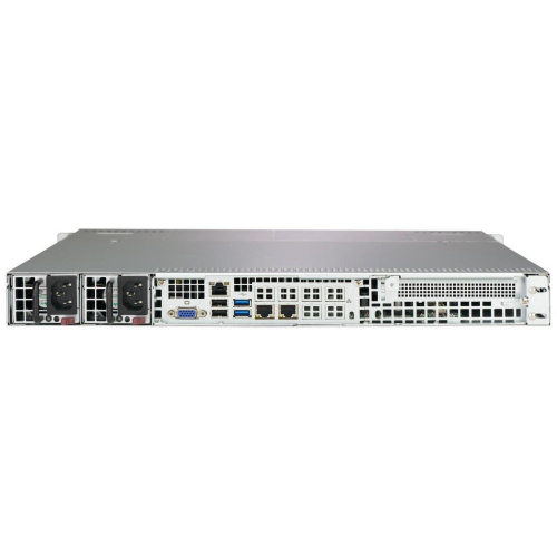Серверная платформа Supermicro SuperServer 5019C-MR 1U/ x4 DIMM/ up 4LFF/ iC246/ 2x GbE/ 2x 400W (SYS-5019C-MR) фото 2