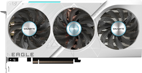 Видеокарта/ VGA GIGABYTE NVIDIA GeForce RTX 4070 TI SUPER EAGLE OC ICE 16G 16GB, GDDR6X/256-bit, PCIe 4.0, 1xHDMI 2.1a, 3x DP, 2.5-slot (GV-N407TSEAGLEOCICE-16GD)