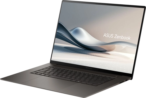 Ноутбук ASUS Zenbook S 16 UM5606GA-SS179W (90NB17H5-M00CL0) Ноутбук ASUS Zenbook S 16 UM5606GA-SS179W AMD Ryzen AI 9 HX 470/ DDR5 32GB/ 1TB SSD/ AMD Radeon 880M Graphics/ 16 3K (2880 x 1800) OLED 16:10 / Wi-Fi 7+ BT 5.4/ Win 11 Home/ Antrim Gray/ 1.50 Kg (90NB17H5-M00CL0) фото 3