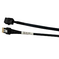 Кабель Amphenol RSL38-1067 Slimline SASx4 (SFF8654) -to- HD MiniSAS x4 (SFF8643) 100cm