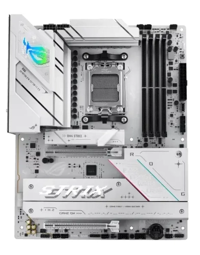 Материнская плата ASUS ROG STRIX B850-A GAMING WIFI, (90MB1J50-M0EAY0) Материнская плата ASUS ROG STRIX B850-A GAMING WIFI AM5 ATX 4xDDR5 2xPCIEx16 4xM.2 2xUSB-C DP HDMI 2.5GLAN Wi-Fi 7 (90MB1J50-M0EAY0)