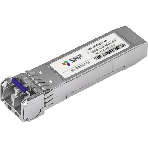 Модуль/ Модуль SFP CWDM оптический, дальность до 60км (17dB), 1490нм (SNR-SFP-C49-60)