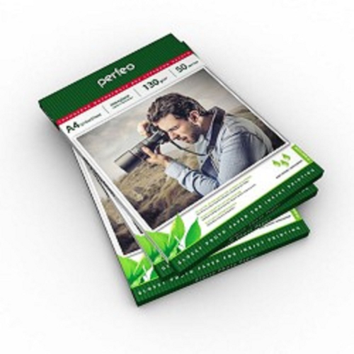 Perfeo PF-GLA4-130/ 50 Бумага Perfeo глянцевая 50л, А4 130 г/ м2 (PF-GLA4-130/50)