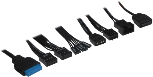 Корпус PcCooler MA100 MESH BK черный без БП ATX 3x120mm 1xUSB2.0 1xUSB3.0 audio bott PSU (C3-A510BKP3-GL) фото 13