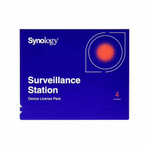 Лицензия Synology 4-camera LicensePack4 (DEVICE LICENSE (X 4))